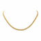 Collier maille anglaise en or jaune 58 Facettes 5729605CN