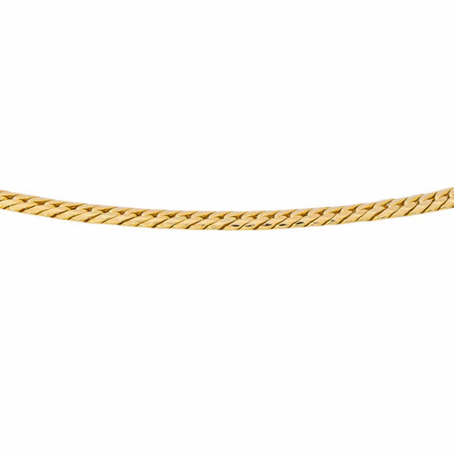Collier maille anglaise en or jaune 58 Facettes 5729605CN