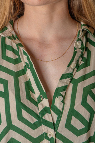 Collier maille marine en or jaune 58 Facettes 5730160CN