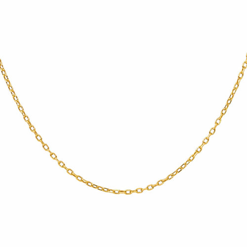 Collier maille forçat en or jaune 58 Facettes 5751191CN