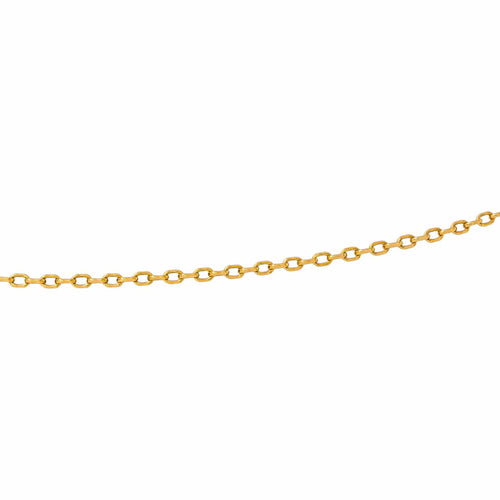 Collier maille forçat en or jaune 58 Facettes 5751191CN