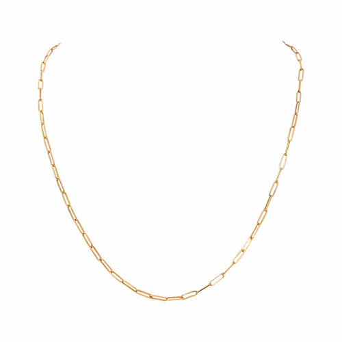 Collier maille cheval en or jaune 58 Facettes 5751231CN