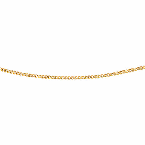 Collier maille gourmette en or rose 58 Facettes 5751820CN