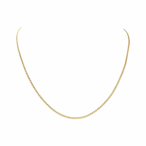 Collier maille marine en or jaune 58 Facettes 5753304CN
