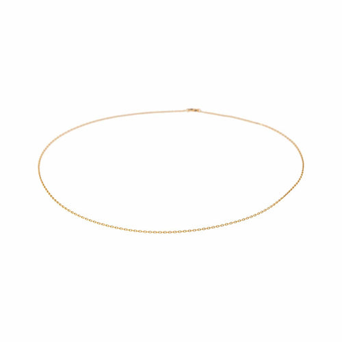 Collier maille forçat en or jaune 58 Facettes 5754136CN