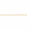 Collier maille alternée en or jaune 58 Facettes 5760040CN