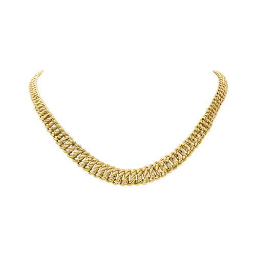 Collier maille américaine en or jaune 58 Facettes 5787118CN