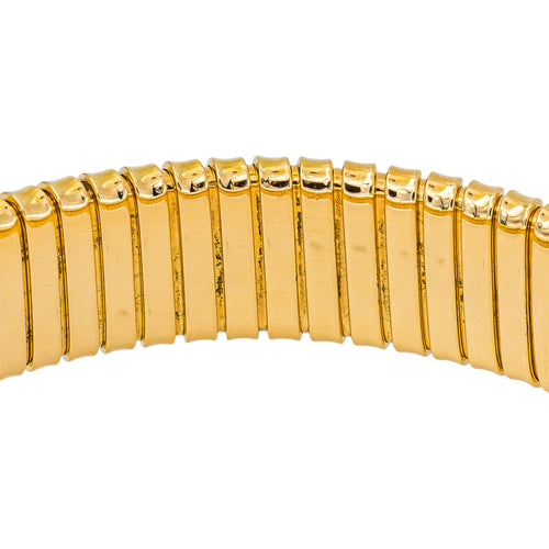 Bracelet maille Tubogas en or jaune 58 Facettes 5789083CN