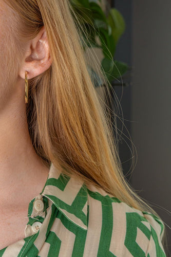 Créoles - Boucles d'oreilles en or jaune 58 Facettes 5810926CN