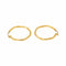 Créoles - Boucles d'oreilles en or jaune 58 Facettes 5810926CN