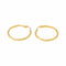 Créoles - Boucles d'oreilles en or jaune 58 Facettes 5810926CN