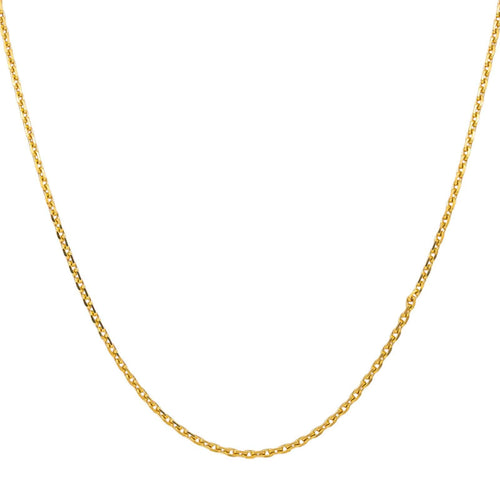 Collier maille forçat en or jaune 58 Facettes 5840523CN