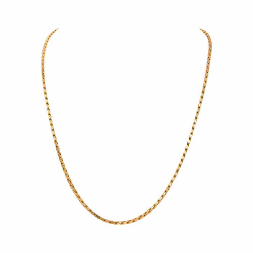 Collier en or rose à maille souple 58 Facettes 5840550CN