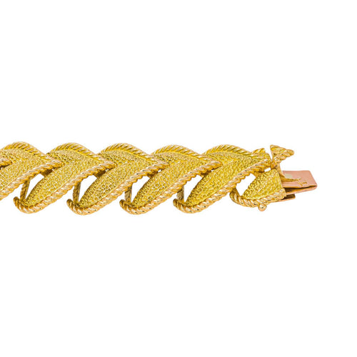 Bracelet en or jaune et or rose 58 Facettes 5901112CN