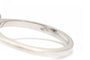 53 Années 70 - Bague en or blanc, doublet d'émeraude et diamants 58 Facettes B909