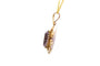 Art Nouveau - Pendentif en or jaune 14 carats, améthyste et perles 58 Facettes 23910