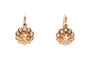 Art déco - Boucles d'oreilles en or jaune, diamants et perles 58 Facettes 24017