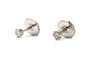 Boucles d'oreilles contemporaines en or 18 carats et diamants 58 Facettes 24011