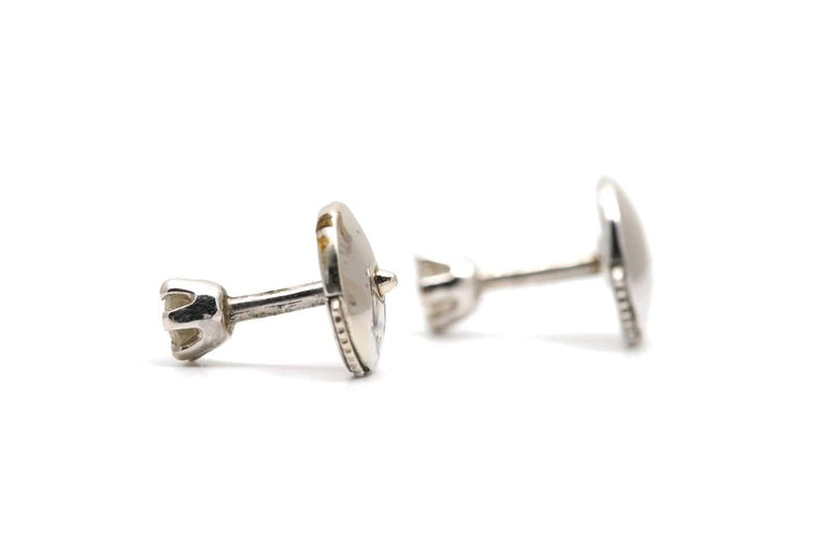 Boucles d'oreilles contemporaines en or 18 carats et diamants 58 Facettes 24011
