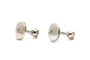 Boucles d'oreilles contemporaines en or 18 carats et diamants 58 Facettes 24011