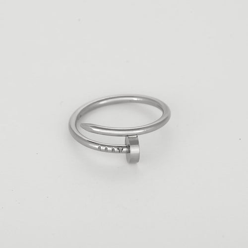 55 Cartier Juste un Clou - Bague petit modèle en or blanc 58 Facettes 58FC65-2