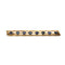 Broche barrette en or jaune et saphirs 58 Facettes 260219R