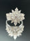 55 La Regina - Bague en or blanc 18k et 21 diamants naturels 58 Facettes ANELLO FLOWER DIAMOND