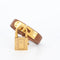 Hermès Kelly - Montre acier plaqué or cadran champagne 58 Facettes 576