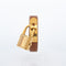 Hermès Kelly - Montre acier plaqué or cadran champagne 58 Facettes 576