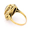 51 Bague en or 14 ct avec citrine ovale sertie clos 58 Facettes A96DAF498CF1461299FEC9A13575F0DD