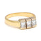51 Bague trilogie en or jaune 18k et diamants princesse 58 Facettes 4EF6FCA8417D424F90685186F7769BEC