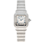Cartier Santos Galbée - Montre LM en acier