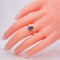 Bague 55 Bague en or jaune 18 ct, tanzanite non chauffée et diamants 58 Facettes R010