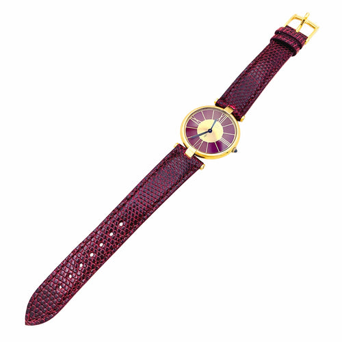 Montre Cartier Vendôme Must - Montre en vermeil 58 Facettes 35732