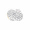 Bague 54 Bague motif libre en or jaune, platine et diamants 58 Facettes 35922