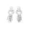 Boucles d'oreilles Boucles d'oreilles pendantes en or blanc et diamants 58 Facettes 35852