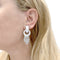 Boucles d'oreilles Boucles d'oreilles pendantes en or blanc et diamants 58 Facettes 35852
