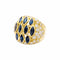 Bague 50 Bague vintage en or jaune, saphirs et diamants 58 Facettes 35921