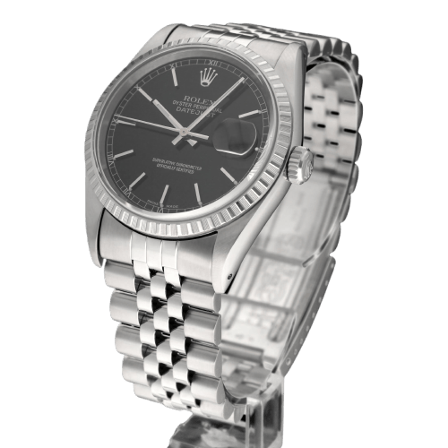 Montre Rolex Datejust 16220 - Montre automatique en acier 58 Facettes ROL/DJ1/1324