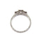 Bague 56 Bague trilogie diamants en or blanc 18 carats 58 Facettes BVP-BAG-0049