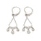 Boucles d'oreilles Boucles d'oreilles attrape-rêves en or blanc 18 carats et diamants 58 Facettes BVP-BDO-0067