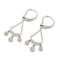 Boucles d'oreilles Boucles d'oreilles attrape-rêves en or blanc 18 carats et diamants 58 Facettes BVP-BDO-0067