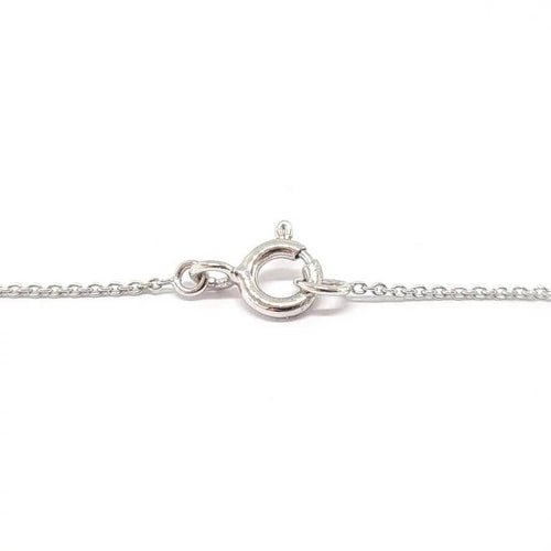Collier Collier cœur pavé de diamants en or blanc 18 carats 58 Facettes BVP-COL-0073