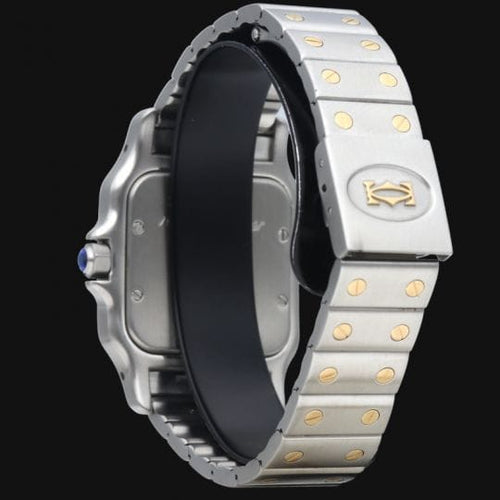 Cartier Santos Galbée - Montre en or jaune et acier 58 Facettes MT47358