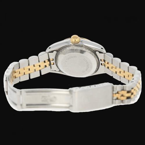 Rolex Lady-Datejust - Montre en or jaune, acier et diamants 58 Facettes MT47978