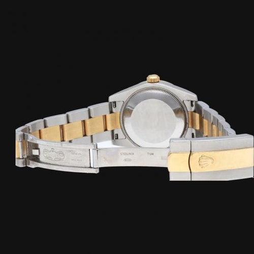 Rolex Lady-Datejust - Montre 31 mm en or jaune 18K, acier et diamants 58 Facettes MT48037
