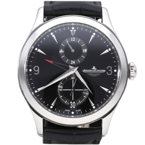 Montre Jaeger-LeCoultre Master Hometime - Montre en acier 58 Facettes MT47778