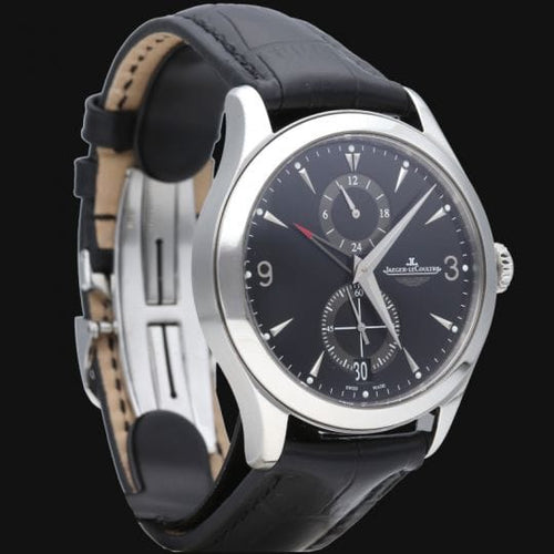Jaeger-LeCoultre Master Hometime - Montre en acier 58 Facettes MT47778