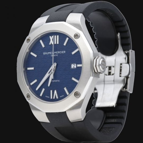 Baume & Mercier Riviera - Montre automatique en acier 58 Facettes MT48034