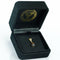 Pendentif en or jaune 14 ct avec opale noire et diamant 58 Facettes P0012